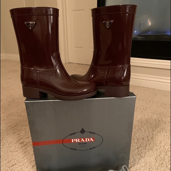 Prada Shoes - Authentic Prada Rain Boots